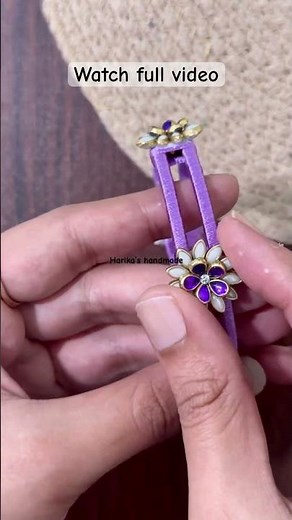 Double layer silk thread bangle making | #handmade #diy #bangles #crafts #banglemaking #arts #art #y