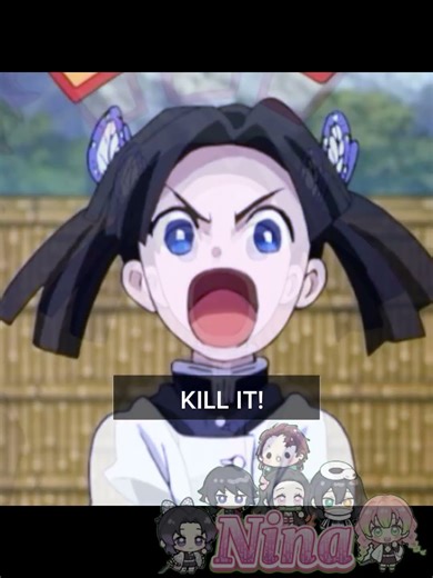 Inosuke is both genders XD (no hate to Inosuke or whatever)#inosuke#inosukehashibira#Aoi#aoikanzaki