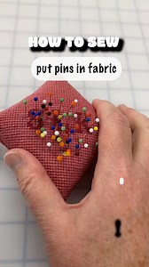Pretty Simple Sara's golden rule for sewing success: PIN IT! 📌 Seriously, it makes all the difference. #SewingEssentials #happysewing #sewingforbeginners #quiltlife #diysewing #sewing #quilting | Adventures in Quilting