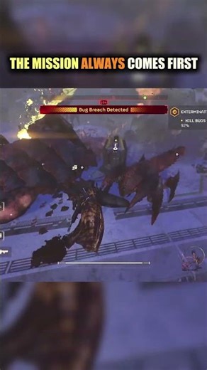 THE MISSION MUST GO ON #helldivers2 #shorts