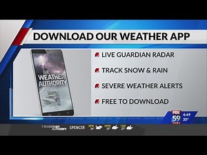 Download our weather app