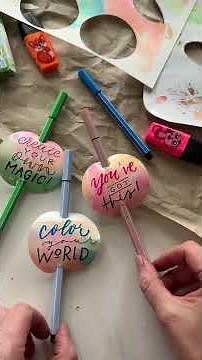 STABILO Animal Vibes collection - ⁨@Landletterei⁩ creates colorful DIY pen gifts