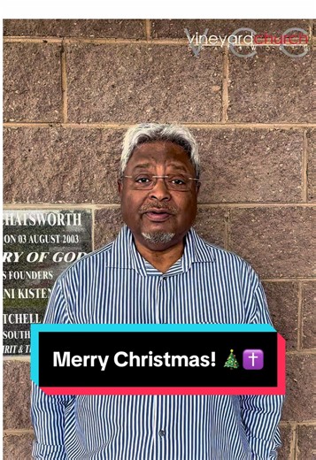 From all of us at Vineyard Church Chatsworth, we wish you a joyful and blessed Merry Christmas 🎄✨ #vineyard #church #christmas #family #fyp