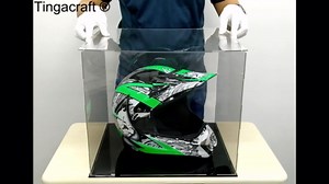 Large Acrylic Display Case (22 x 14.1 x 14.5 inch) for Model Clear Box for Collectibles Figure, Assembly Required