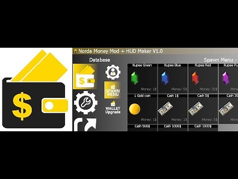Gmod Money System + HUD Maker
