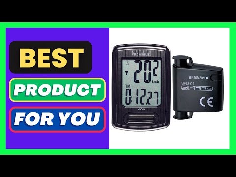 CATEYE Velo Wireless Bike Computer – Analog Speedometer