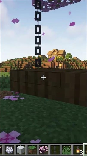 “Built a cozy Bench in Minecraft 🪑✨ | Simple yet aesthetic build! #minecraft #shorts”