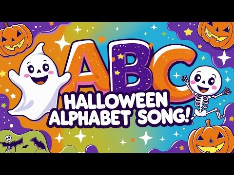 A is for Alphabet, Halloween Style!