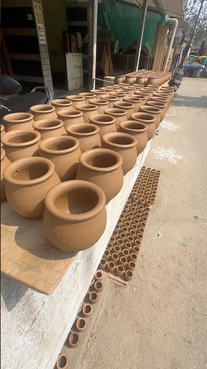 Making clay cups be safe for you ￼#making #clay #youtube #shorts #trendingshorts