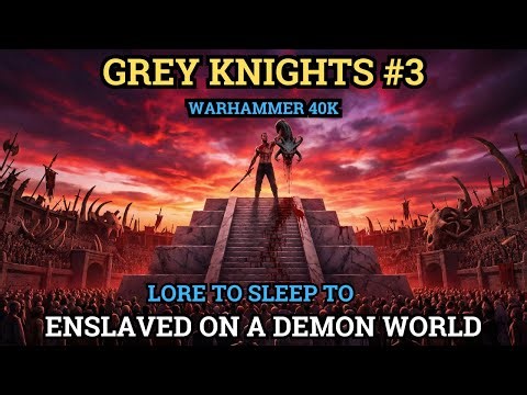 Warhammer 40K | Hammer of Daemons: Enslaved on a Daemon World | Grey Knights #3 |Lore to Sleep To