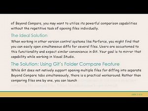 How to Diff Multiple Files in Git Using Beyond Compare
