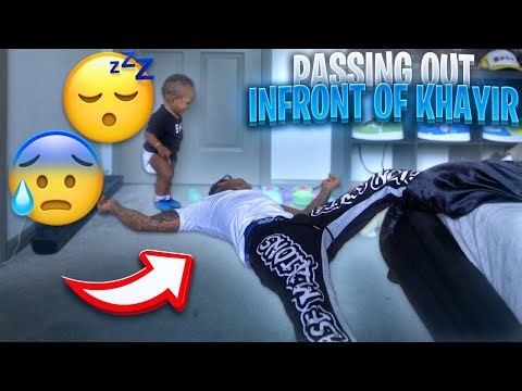 "PASSING OUT" PRANK ON MY SON (GONE WRONG😱) FUNNIEST REACTION