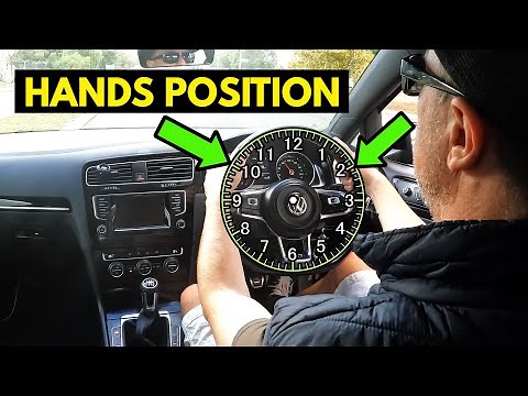 How To Steer in Your DRIVING TEST Correctly (10 and 2 O'Clock Position)