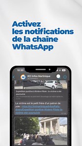 865K views · 32 reactions | ➡ RCI a lancé sa Chaîne Whatsapp, RCI INFOS MARTINIQUE , pour vous permettre de ne rien rater des infos importantes. Pour nous rejoindre, cliquez ici : https://urlr.me/kSpYw A très vite!  | RCI Martinique | Facebook