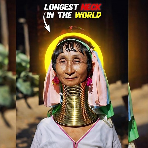 World's Longest Neck Women- Kayan Tribe! #shorts