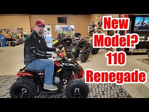 2023 Renegade 110 XXC Fuel Injected walk around