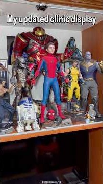 All icons in one display! Hot Toys 1/6 scale #docsemanestoys #toys #actionfigures #marvel #starwars