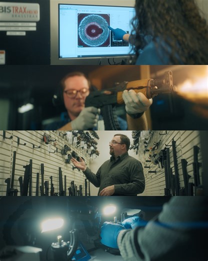 19K views · 43 reactions | The Spotlight Series: Episode 2 launches this Friday. Get an exclusive inside look at the Crime Lab's Firearms Section and the civilian members of the Division who analyze evidence from firearms to connect them to various crimes. Check out our Youtube page this Friday for the full episode! | Columbus Division of Police | Facebook