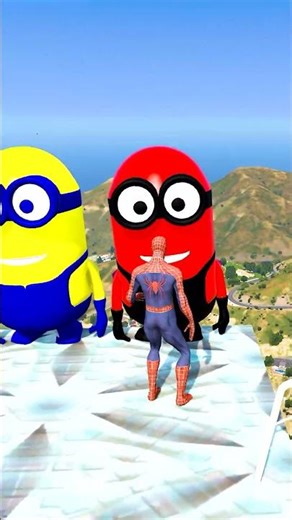 Spiderman GTA 5 Ragdoll Physics Fails EP 2 | Funny Moments