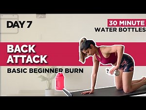 BEGINNERS | 30 MIN | BACK STRENGTH WORKOUT | DUMBBELLS | DAY 7 OF 30