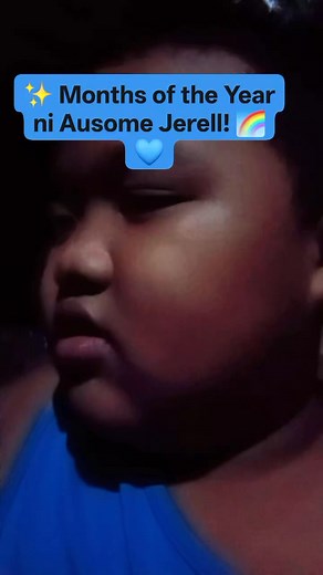 Si Ausome Jerell marunong na mag-recite ng months of the year! 🎉 Proud moment na naman for this Ausome kid unti-unting natutupad ang mga small wins na malaki ang impact. 💙🌈 Go Jerell, go! 🎶📅 #ausomejourney #SmallStepsBigResults | Jenely Sapa Vicente