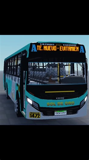Sol de Oro y Sur Express en el Caio Apache VIP 4 (ya disponible en el juego). #SolDeOro #RobloxPeru #PeruCity #ParaTi #RobloxBuses