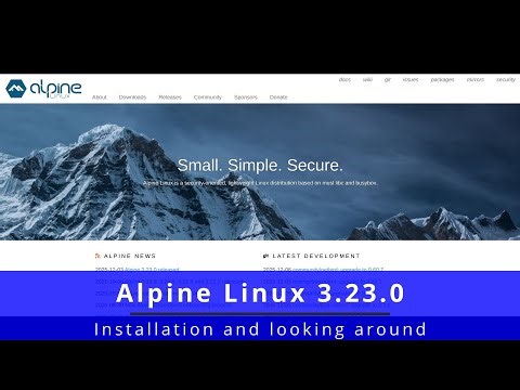 Installing Alpine Linux 3.23.0 🐧 and Gnome