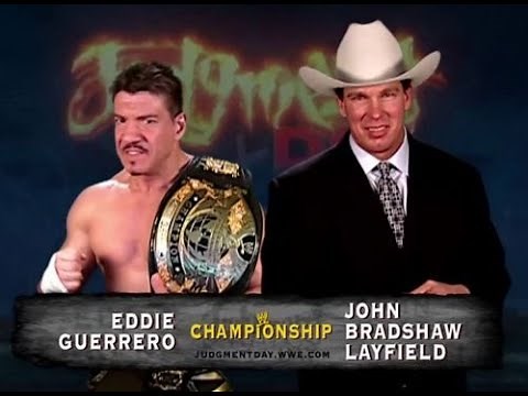 Judgement day 2004 , Eddie Guerrero VS JBL