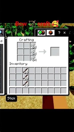 Minecraft Mein Dhanush Kaise Banaye? #MinecraftShorts #viral #shorts