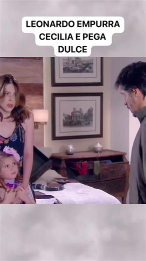 # carinha, de anjo capítulo, 735, Leonardo empurra, Cecília, E pegar, Dulce,