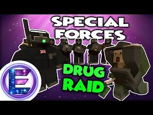 SPECIAL FORCES (S.A.S) DRUG RAID !? - DARK RP - Unturned Roleplay
