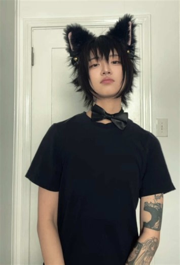 Sasuke Cosplay Catboy Bow Tie — Naruto Birthday Gift Idea
