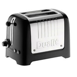 Dualit DA2625 2 Slot High Gloss Lite Toaster - Black