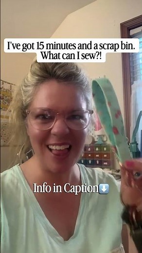 What Can You Sew in 15 Minutes? (Easy Keychain Wristlet)