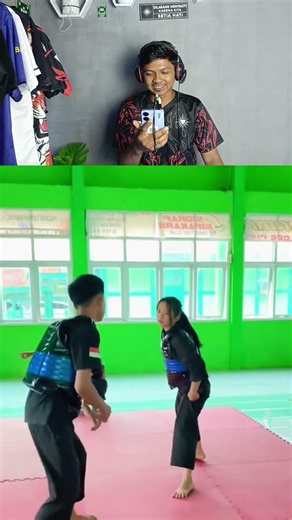Connecting the Srikandi athletes vs. the men. #psht #pshtindonesia