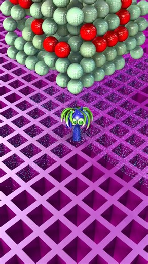 Satisfying 3D Ball Loop 🔄✨#3DAnimation#Satisfying#ViralShorts