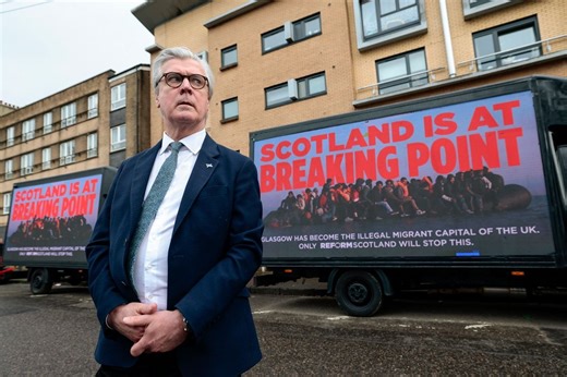 Reform UK accused of 'racist scaremongering' with new election adverts in Scotland