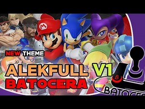 ALEKFULL V1 - New theme for BATOCERA 5.22