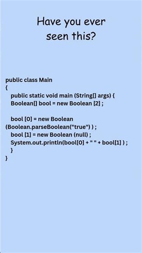 Java's Boolean