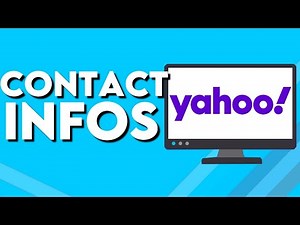 How To Edit Contact Informations on Yahoo Mail