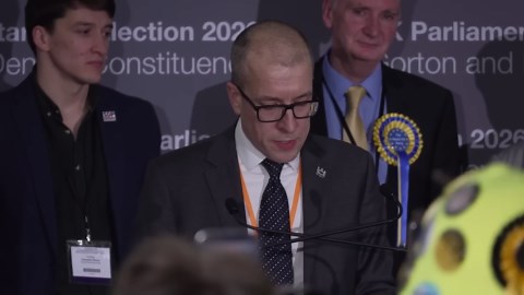 The Green Party wins Gorton and Denton seat with 4,000 vote majority