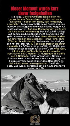 Arktis 1928 – Das Luftschiff, das nie zurückkehrte #ErsterWeltkrieg #Arktis