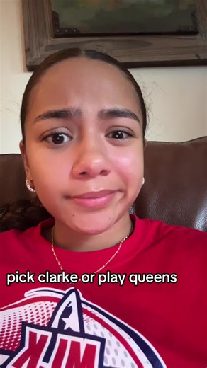 i’m a proud queens hater 🤗#volleyball #studentathlete #athlete #tatumdigsu