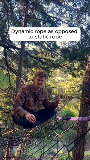 Dynamic vs Static Rope for Tree Nets