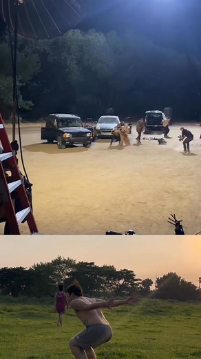 Action scene behind the scene!🔥🎬🎥 | Gerry Capote