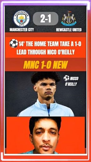 Manchester City vs Newcastle United FC Highlights 🔥 #manchestercity #Newcastle #epl #shorts #viral