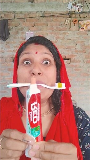 How to use toothpaste😁🤔😱🪥S2146