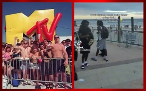 BREAKING - Shocking video of what spring break in Daytona Beach, Florida, looks like in 2026 compared to the early 2000s is going viral, showing what were once nice, peaceful beach parties being turned into gangland for black teens and guns.
