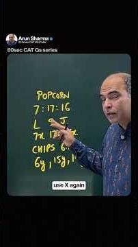 Quickest Solution to CAT Ratio & Proportion Question by Arun Sharma | Day 144