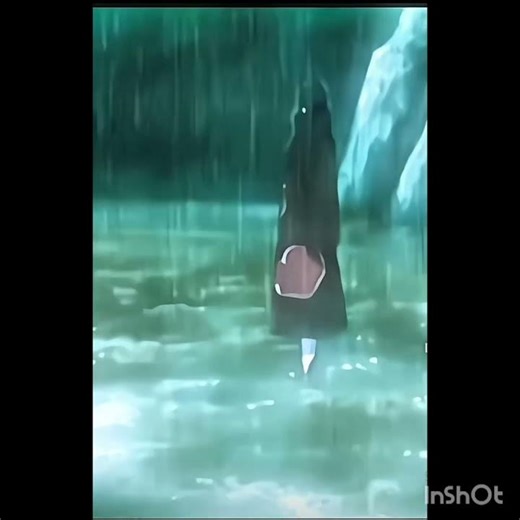 Itachi cry in rain 🌧️ very emotional moment #itachi#emotional